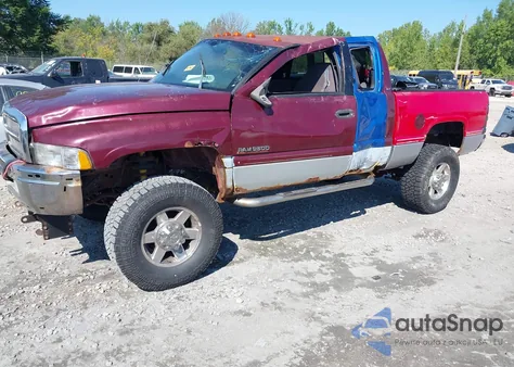 2002 Dodge Ram 2500 Slt/St z USA, uszkodzony, nr VIN 3B7KF23692M272114